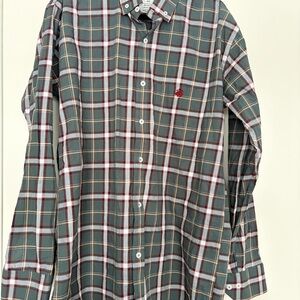 Brooks Brothers Multicolor Plaid Button Down Shirt